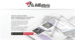 Desktop Screenshot of la-billetterie.net